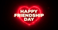 Black Friendship Day Facebook 共享图片 Template