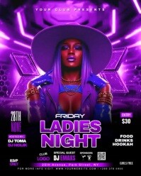 Morado Ladies Night Event Instagram Portrait Template