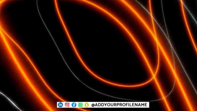 Copy of Black Neon Light Display Digital Display Video | PosterMyWall