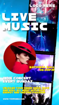 Live Music Concert Indaba yaku-Instagram Template