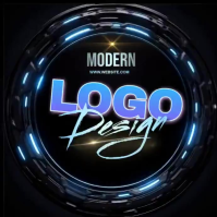 黑色 Logo Design Logo Template