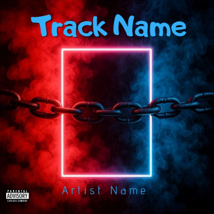 Black Neon Mixtape Album Cover Album Cover Template PosterMyWall Black Neon Mixtape Album Cover Album Cover Template PosterMyWall