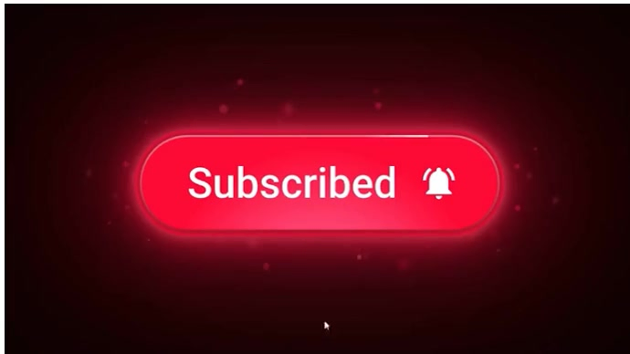 Black Neon Modern Neon Subscribe Button - Digital Call To Action ...