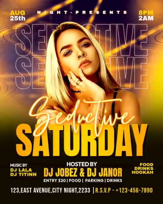 Nightclub Event Template | PosterMyWall