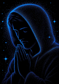 Czarny Prayer and Spirituality A4 Template