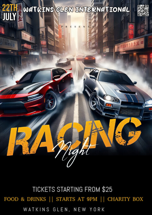 Copy of Black Neon This High-energy Poster Features An Adrenaline ...