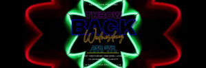 Black Neon Throw Back Wednesday Tajuk Twitter template