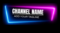 Preto YouTube Channel Branding YouTube-miniature Template