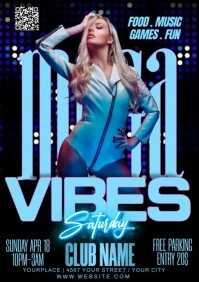 Black Party A2 template