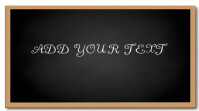 Black Pastel Futuristic Blank Blackboard With Wooden Frame – Classroom Chalkboard Background For Edu Digital Display (16:9) template