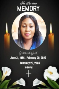 Black Pastel In Loving Memory  Pinterest Graphic template