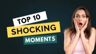 Black Pastel Youtube Thumbnail Shocking Moments  Youtube Thumbnail template