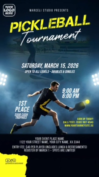 Sort Pickleball Tournament История на Instagram Template
