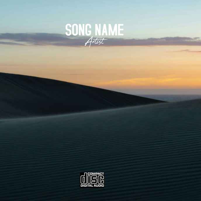 Black Primary Topic Album Cover Template | PosterMyWall