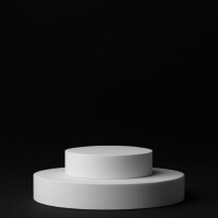 Black Product Display Podium Template Instagram Post