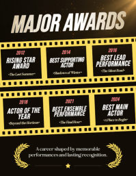 Czarny Actor Awards Ulotka Template - Page 2