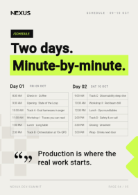 Schwarz AI Operations Summit A4 Template - Page 4