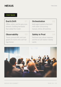 Schwarz AI Operations Summit A4 Template - Page 3