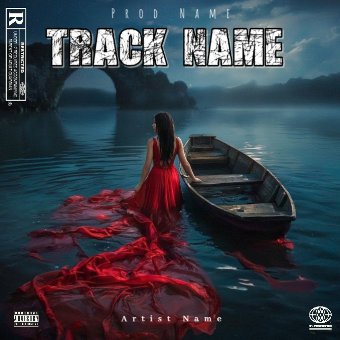 Black Professional Album Cover Album Cover Template | PosterMyWall
