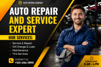 Sort Auto Repair Services Plakkaat Template