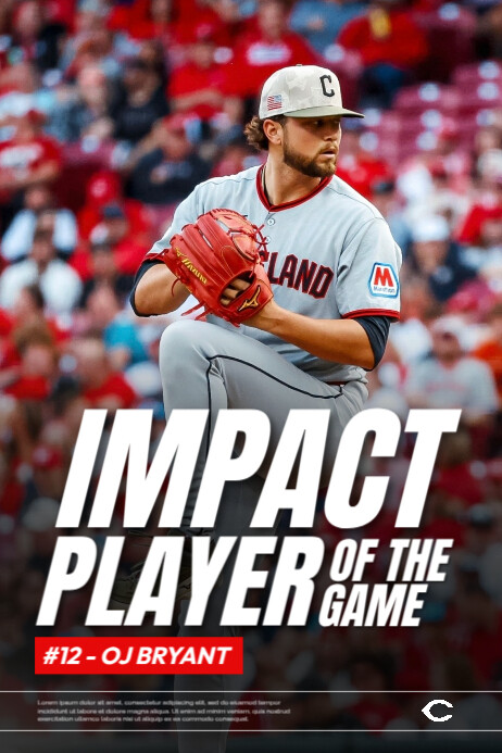 Copy of Black Professional Baseball Gameday Poster | PosterMyWall