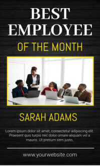 Black Professional Best Employee Us Legal template