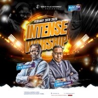 Church Template PosterMyWall - Black Professional Bible Study%2C Church%2C Reviv Design Template D97cafd5b1aa93120f6b1d4fa97468f3 