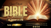 Hitam Bible Study Event Digital Display Template