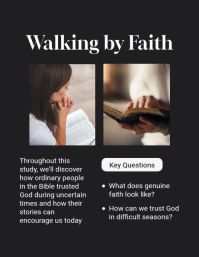 Black Bible Study Event Flyer Template - Page 3
