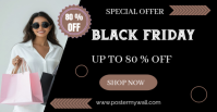 Black Friday Okładka wydarzenia na Facebooku template