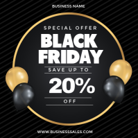 Black Black Friday Sale Instagram na Post Template - Page 4