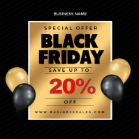 Black Black Friday Sale Instagram na Post Template - Page 3