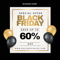 Black Black Friday Sale Instagram na Post Template - Page 2