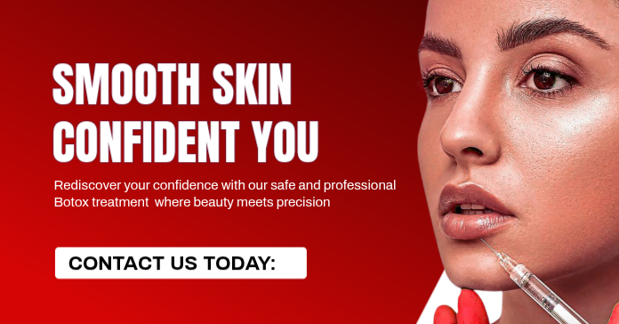 Black Professional Botox Treatment Template Design Facebook Ad ...