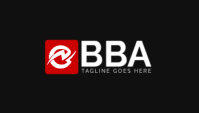 Black Professional Business Branding Business Card Tarjeta de Presentación template