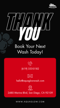 Black Car Wash Price List Instagram na Kuwento Template - Page 3