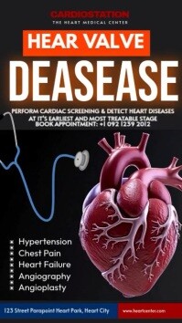 Black Professional Cardiovascular Health Experts, Instagram Story template