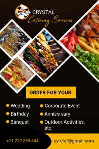 catering service flyer Template | PosterMyWall