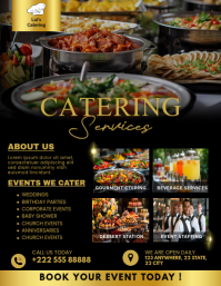 Black Catering Services Iflaya Template