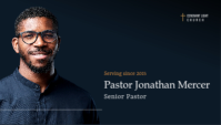 Sort Church Business Card Business Card Template - Page 1
