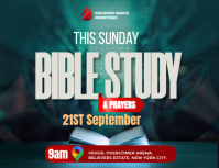 Black Professional Church  Flyer (us Letter) template