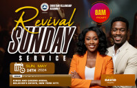 Black Professional Church Flyers  Tabloid Boulevardzeitung template
