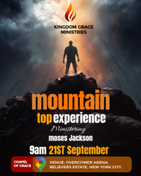 Black Professional Church  Instagram Portrait template