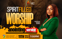 Black Professional Church  Tabloid template