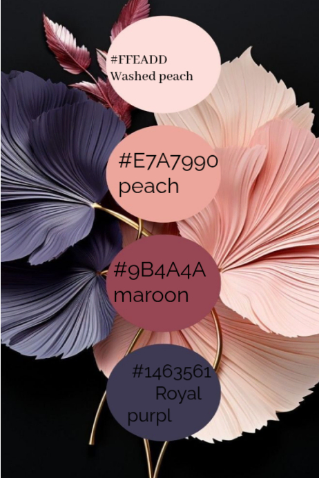 Black Professional Color Palette Poster Template | PosterMyWall