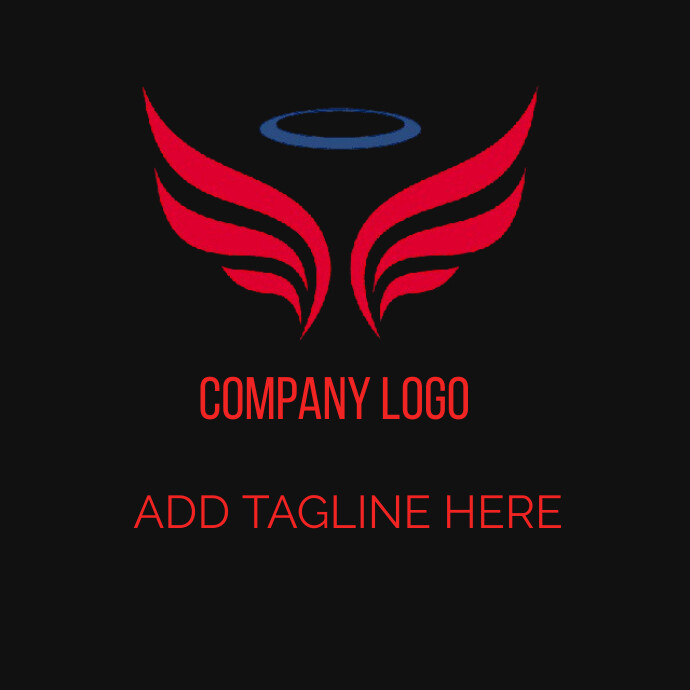 Black Professional Company Logo Logo Template | PosterMyWall