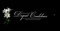 Black Professional Condolence Facebook Ad Video template