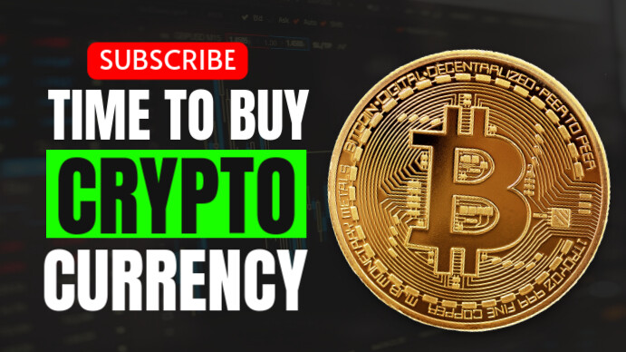 Black Professional Crypto  Youtube Thumbnail template