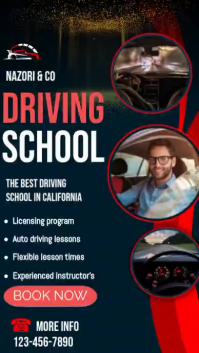 Sort Driving School Promotion Instagram Story Template