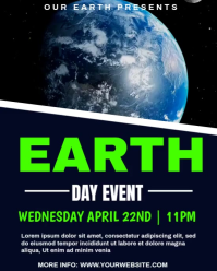 Black Professional Earth Day Event Instagram Portrait Video template
